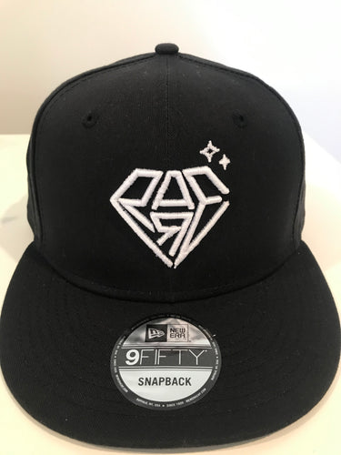Snapback - Diamond - Black/White - Unisex