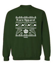 Load image into Gallery viewer, Crewneck - The &quot;Not-So-Ugly&quot; Christmas Sweatshirt - Unisex - Forest/White