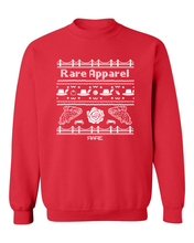 Load image into Gallery viewer, Crewneck - The &quot;Not-So-Ugly&quot; Christmas Sweatshirt - Unisex - Red/White